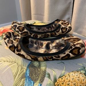 Sam Edelman cheetah ballet flats